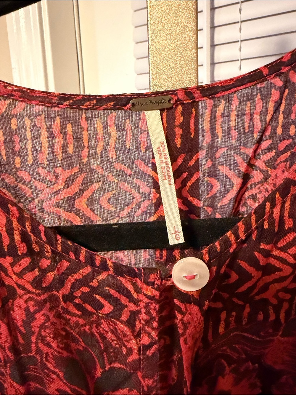 Free People Gotta Have You Cotton Tunic with peplum - Picture 3 of 4